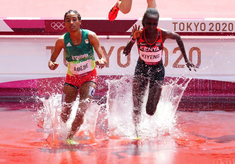 Athletics - Women's 3000m Steeplechase - Round 1