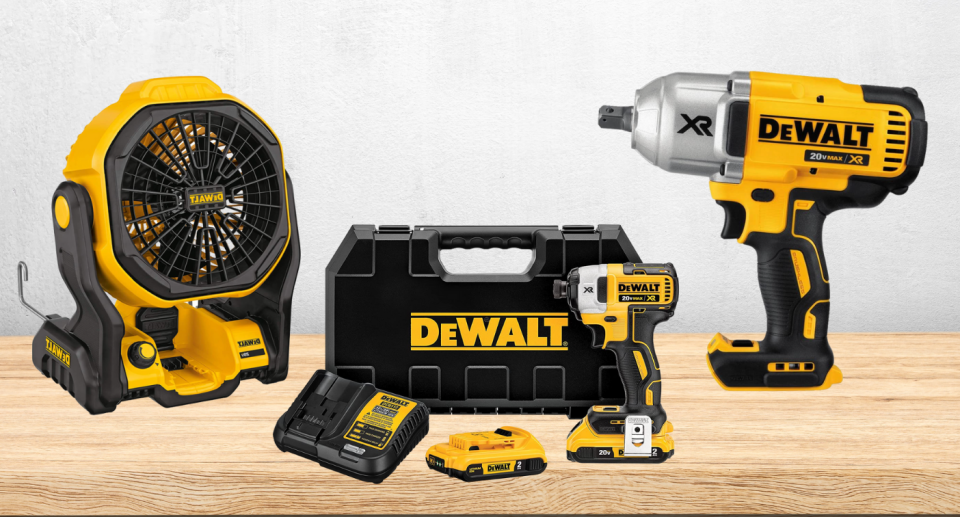 tolerance støj program DEWALT tools are on sale on Amazon— but only until midnight: Save up to 38%