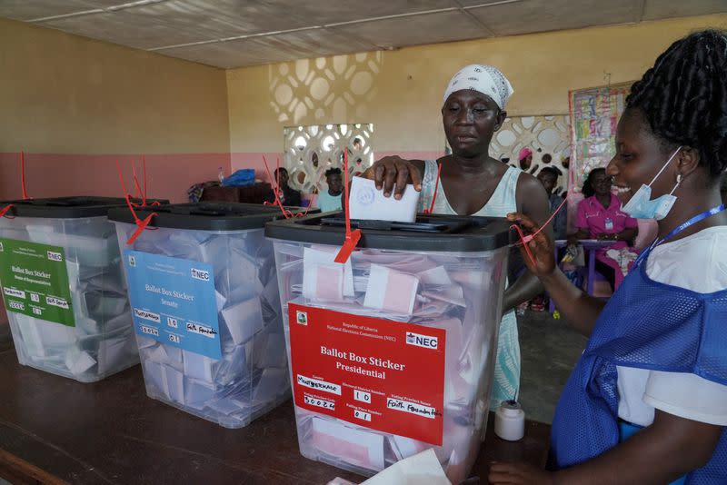 Presidential elections in Liberia