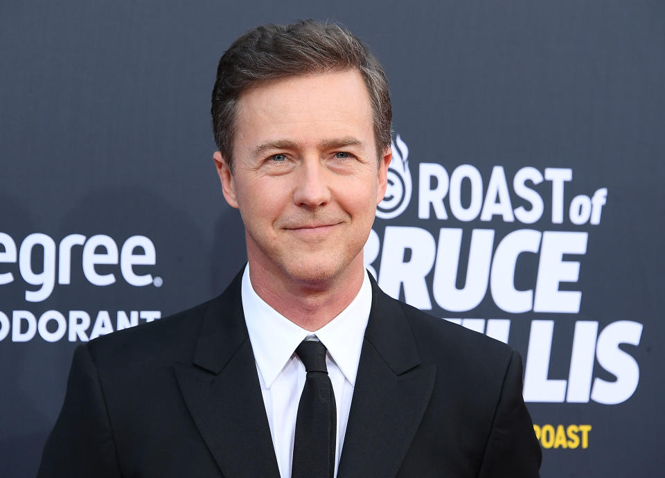 Edward Norton at the Comedy Central Roast Of Bruce Willis on July 14, 2018 in Los Angeles, California. | Steve Granitz—WireImage