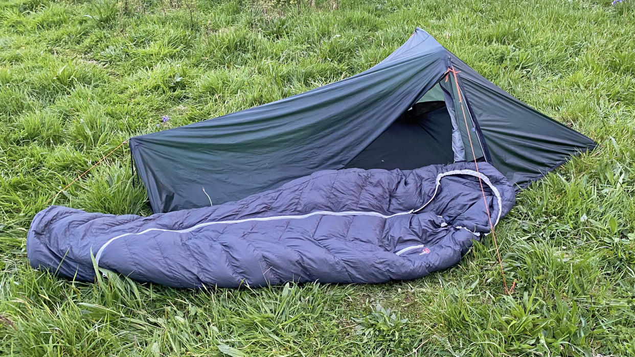   Grüezi Biopod DownWool Summer sleeping bag. 