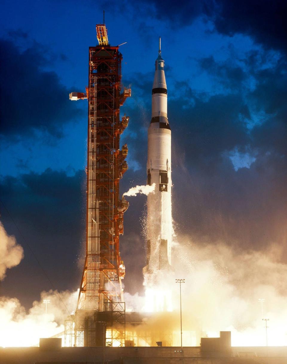 967, the Apollo 4 mission launched from NASA’s Kennedy Space Center. 