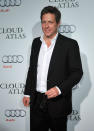 Hugh Grant landed fifth in the poll carried out by Austin Reed to launch their charitable Suite Swap.