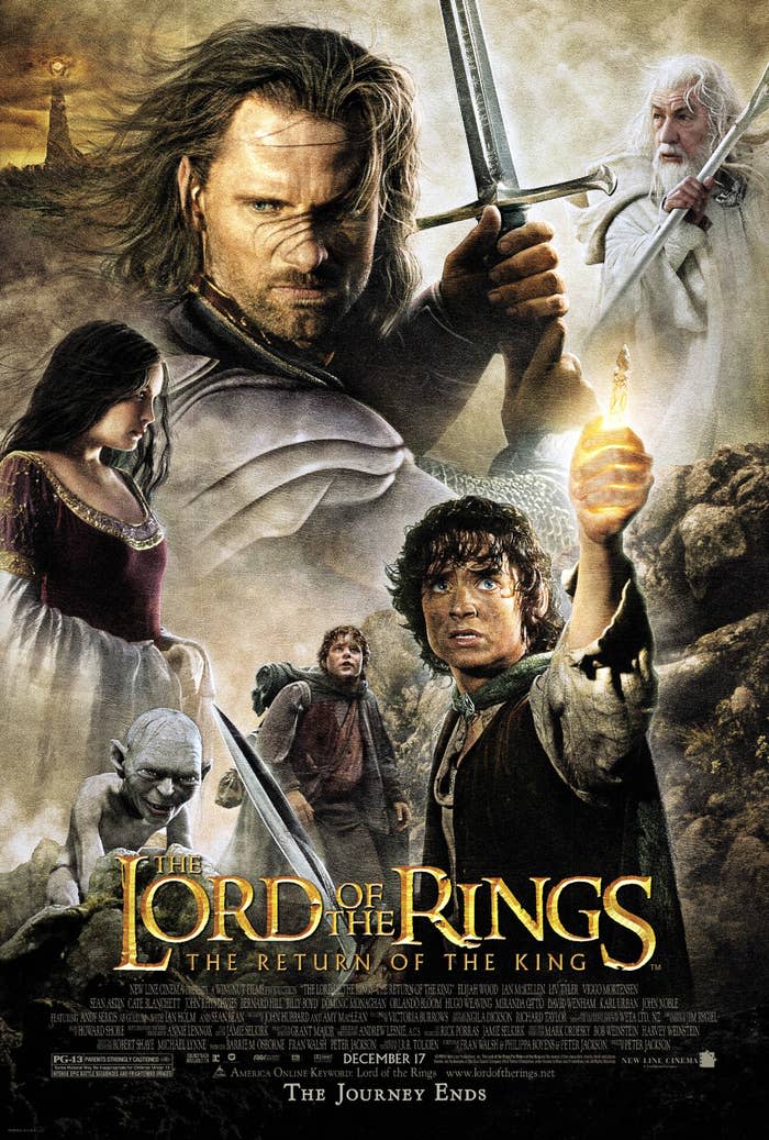 The Lord of the Rings movie poster