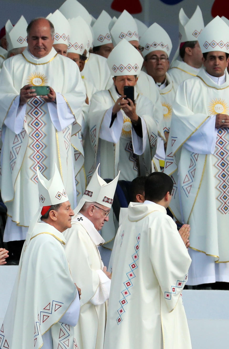 FOTOS: El Papa y su primer gran evento de masas en Colombia