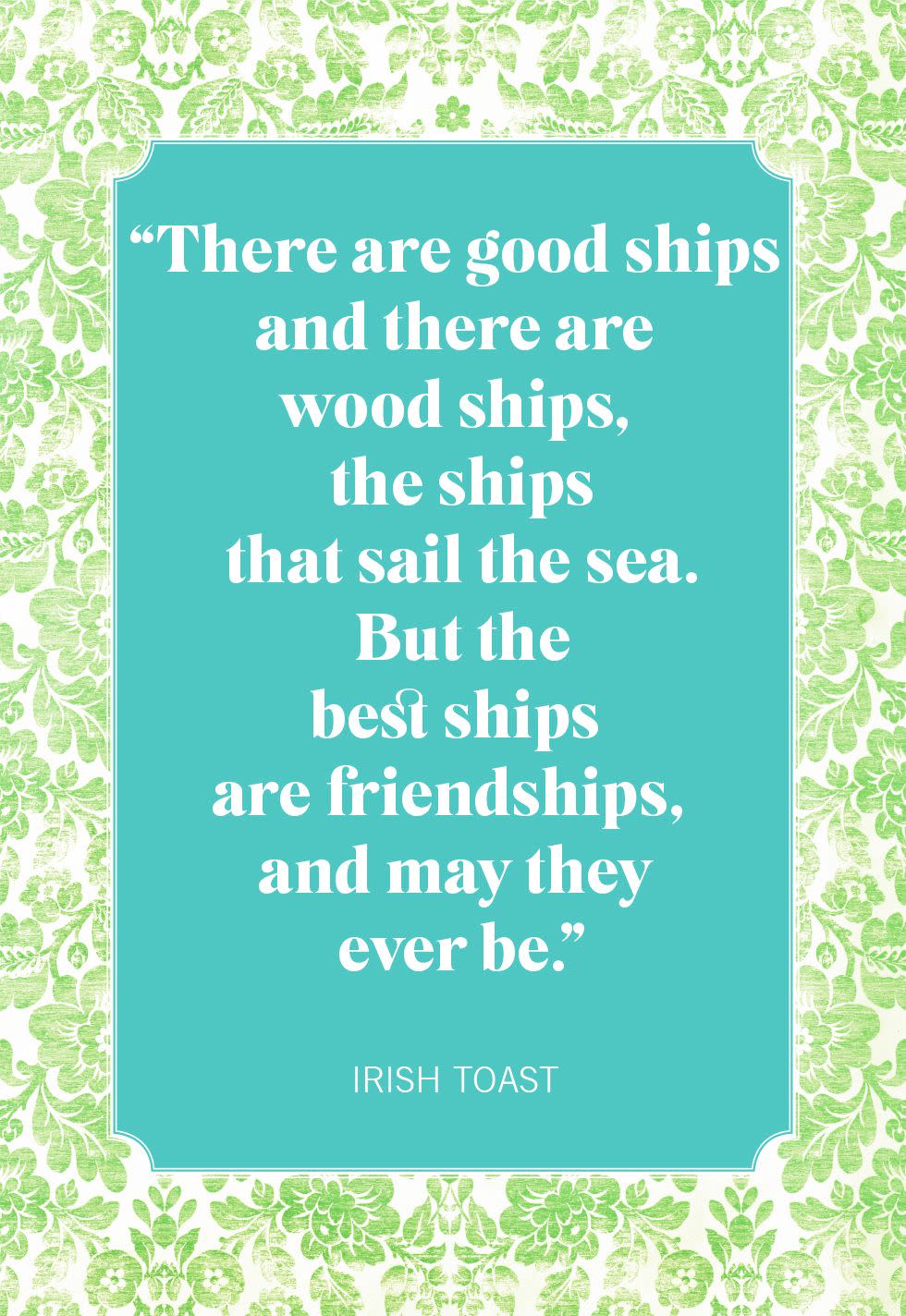 irish quotes toast