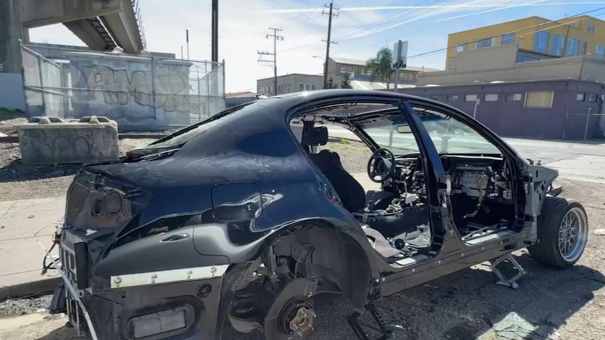 Nearly 14K abandoned cars reportedly dumped in Oakland over 6 months