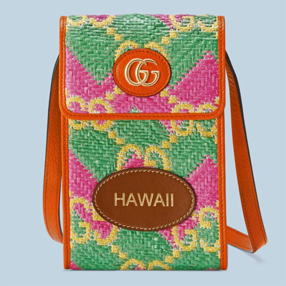 'Hawaii' GG Top Handle Mini Bag