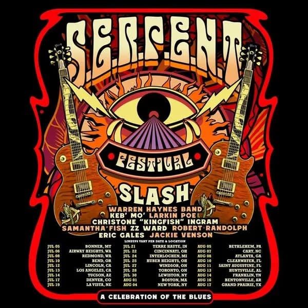 Slash tour poster