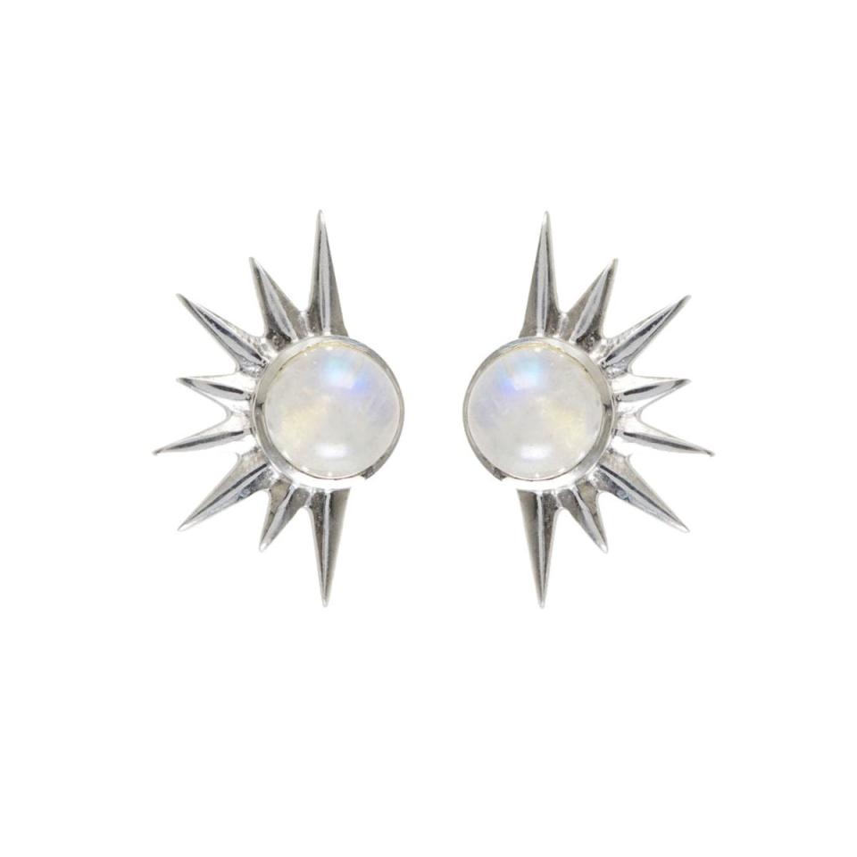 <p><a href="https://go.redirectingat.com?id=74968X1596630&url=https%3A%2F%2Fwww.wolfandbadger.com%2Fus%2Ftotal-eclipse-studs-moonstone%2F&sref=https%3A%2F%2F" rel="nofollow noopener" target="_blank" data-ylk="slk:Shop Now;elm:context_link;itc:0;sec:content-canvas" class="link ">Shop Now</a></p><p>Total Eclipse Silver Stud Earrings - Moonstone</p><p>wolfandbadger.com</p><p>$88.00</p>