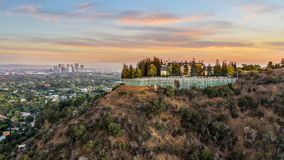 The property sits like a “castle on a hill” above the city. - Credit: Joe Bryant