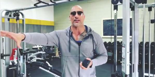 Photo credit: Instagram/@therock