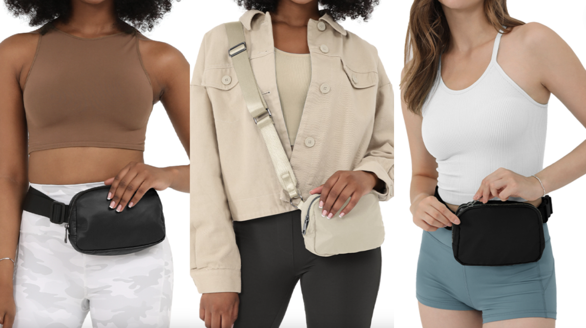 TikTok found a $14 belt bag that's similar to Lululemon's Everywhere Belt  Bag: 'You can't tell me this doesn't look the exact same' - Yahoo Sports