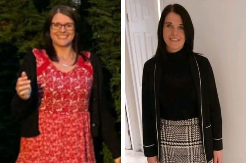 Emma Grundy has lost four stone since joining Slimming World 10 years ago and is now a consultant for Friday morning groups at the Holmes Chapel Scout Hut
