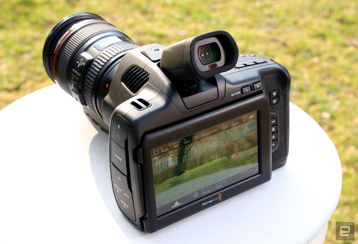  Blackmagic 6K Pro Pocket Design Cinema Camera for