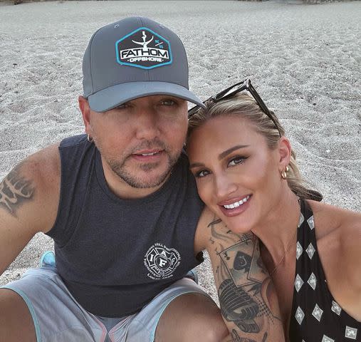 <p>Brittany Aldean Instagram</p> Jason Aldean and Brittany Aldean.