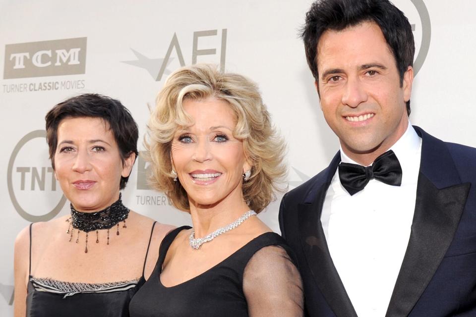 Vanessa Vadim, honoree Jane Fonda, actor Troy Garity