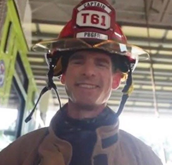 Brian Wolnewitz, a captain with Palm Beach Gardens Fire Rescue, died on Tuesday, Aug. 16, 2022 from stage 4 lung cancer.