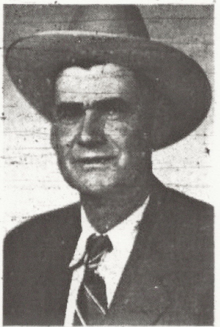 Crosby County Sheriff J.J. Pierce, circa 1946.