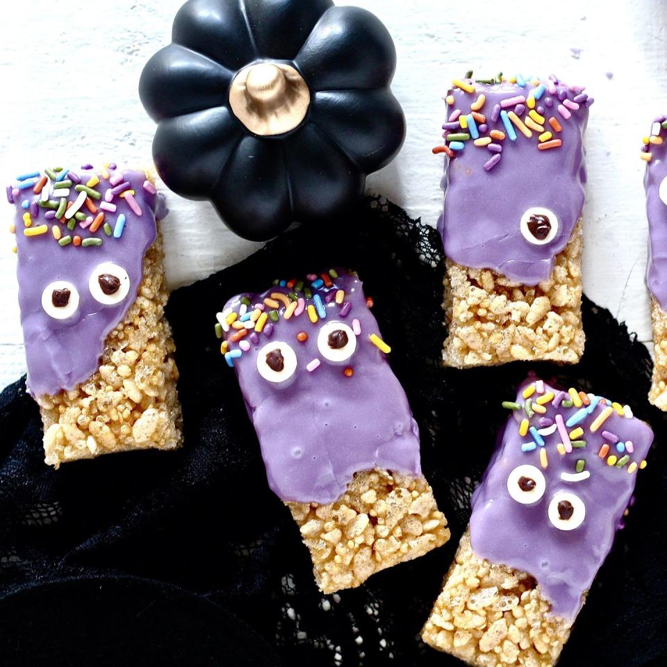 Purple Monster Halloween Treats