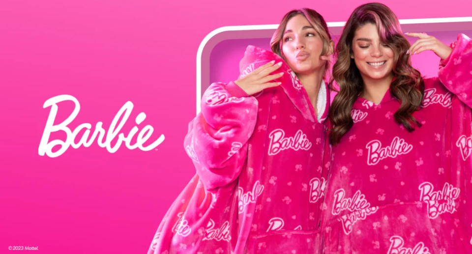 Two models in Barbie™ Oodies