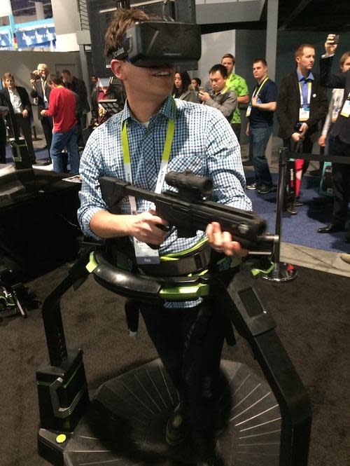 Omni VR treadmill