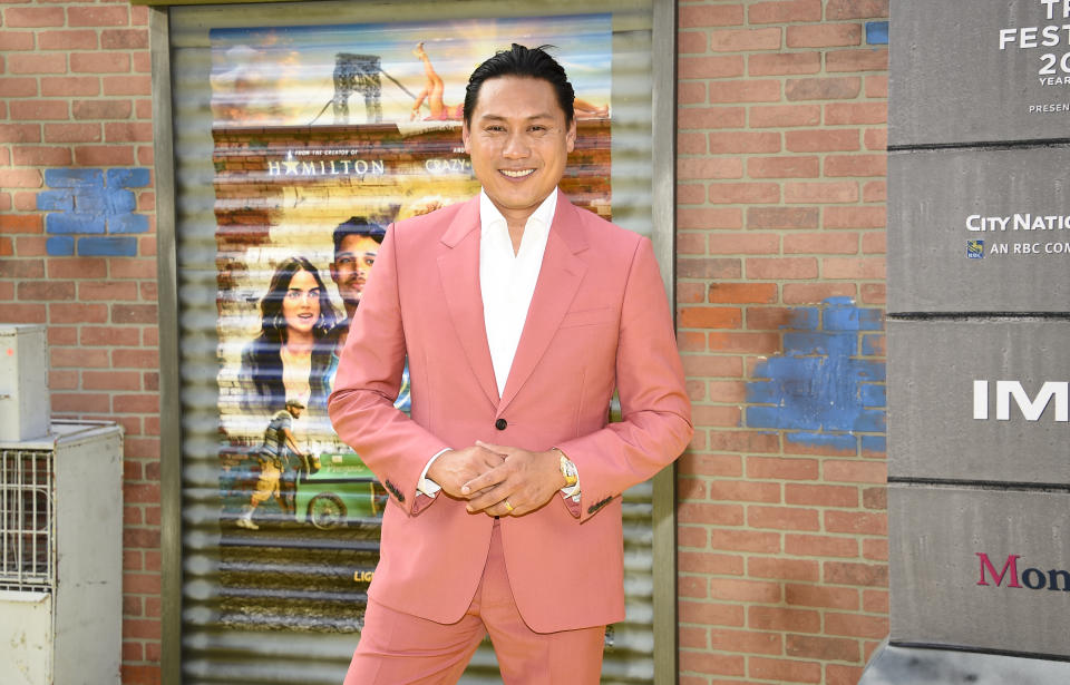 Director Jon M. Chu attends the 2021 Tribeca Film Festival opening night premiere of "In The Heights" at the United Palace theater on Wednesday, June 9, 2021, in New York. (Photo by Evan Agostini/Invision/AP)