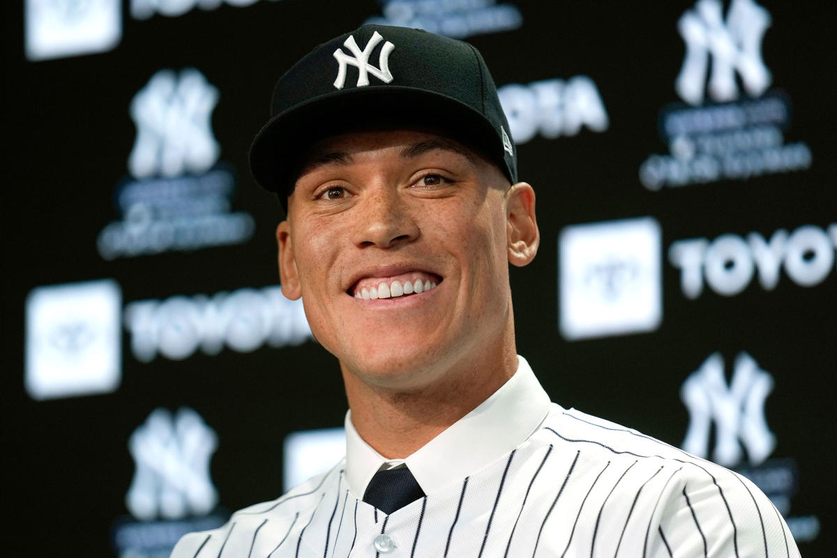 All rise: Aaron Judge is back in the Bronx -- get his No. 99 gear