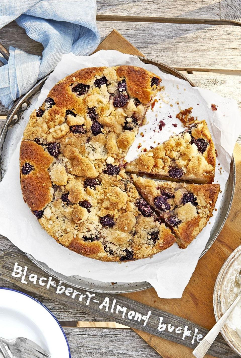 52) Blackberry Almond Buckle