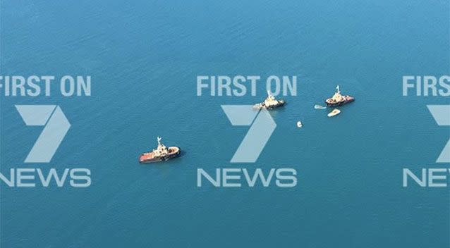 Police say a man has died following a marine incident this morning. Source: 7News