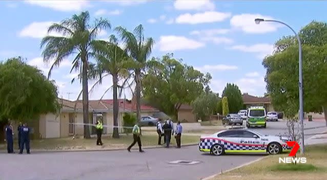 The tragic incident unfolded in full view of the victim's two adult children. Source: 7 News