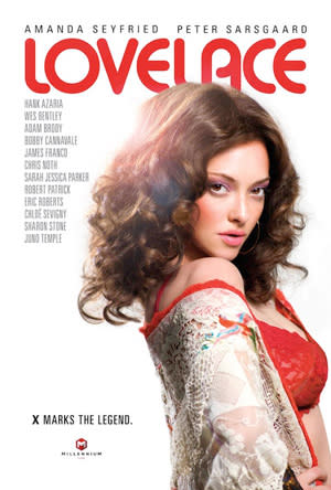 300px x 444px - Amanda Seyfried transformed into Linda Lovelace in movie poster