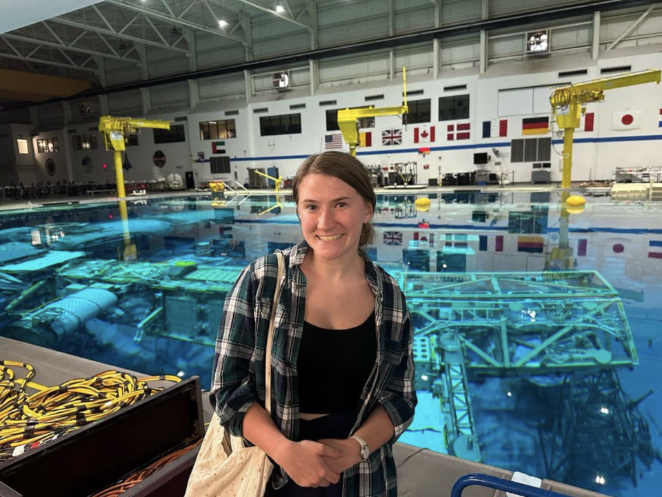 Kaley Eaton is graduating from Embry-Riddle Aeronautical University as a physics major. Among her experiences was studying abroad in Dubai, United Arab Emirates.