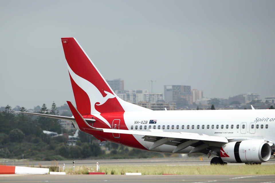 Qantas CEO Alan Joyce is reportedly calling for a review of Fraser Anning’s Chairman’s Lounge membership. Source: Getty