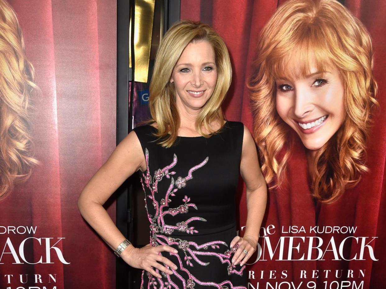 Lisa Kudrow arrives at the premiere of HBO's "The Comeback" in Hollywood, 5 November 5, 2014: Getty Images