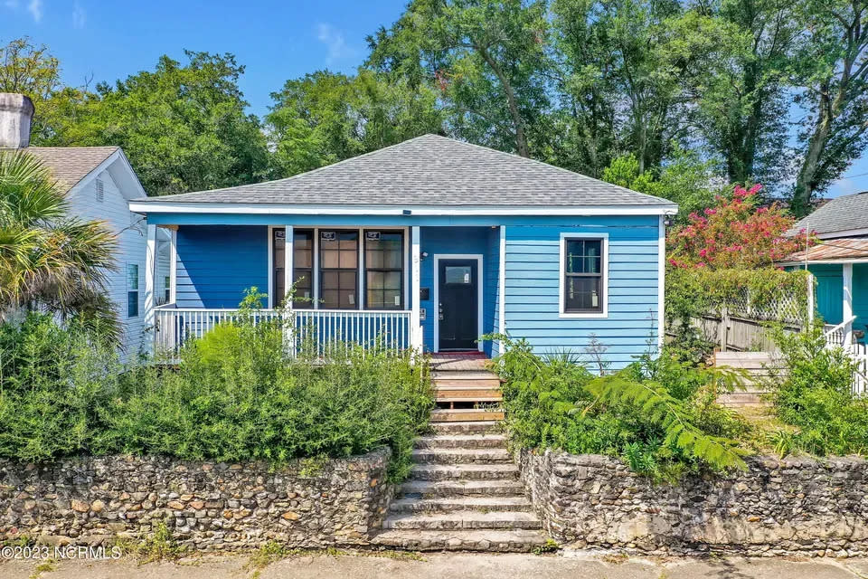 This house located at 911 Chestnut St. in Wilmington, N.C., is for sale.