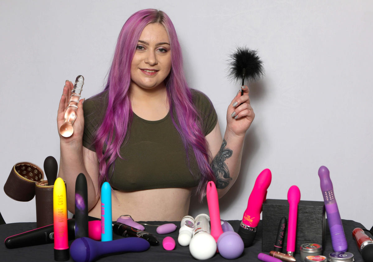 Woman says being sex toy worker is best job in the world picture photo