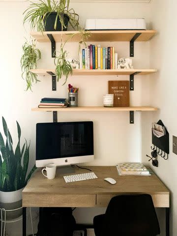 Office Tour: Home Office Desk Setup - VIV & TIM