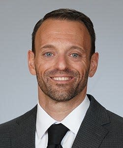 Eric Gobiel has been named the director of athletics at Assumption University.