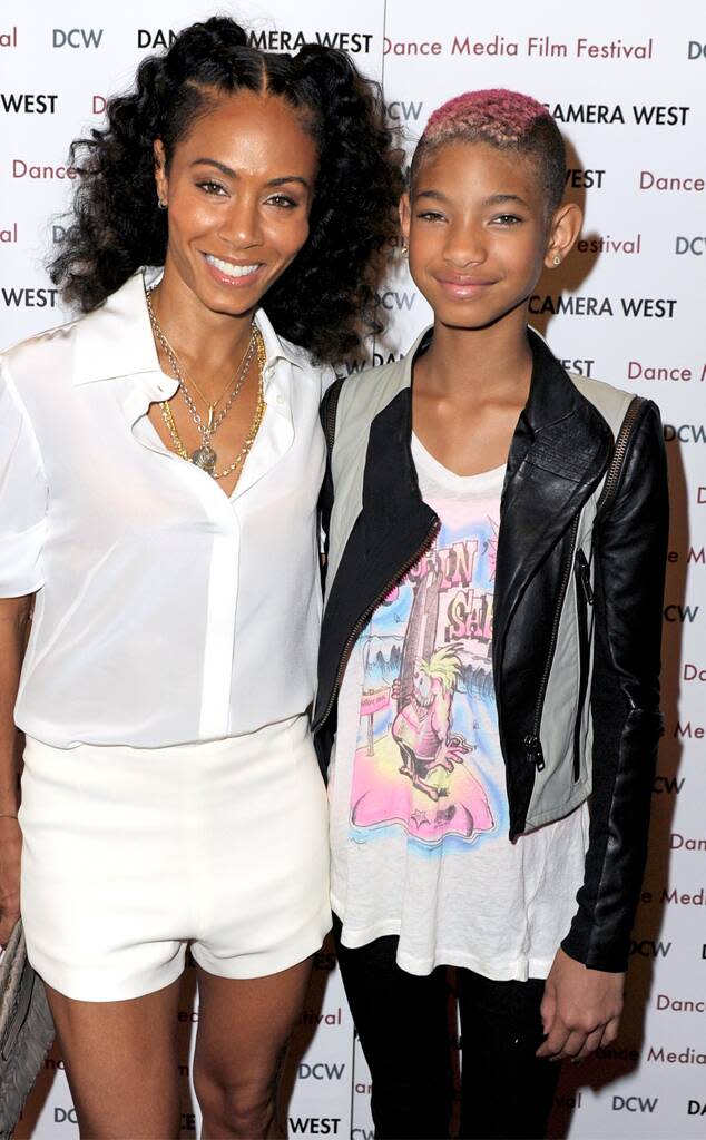 Jada Pinkett Smith, Willow Smith, 2012