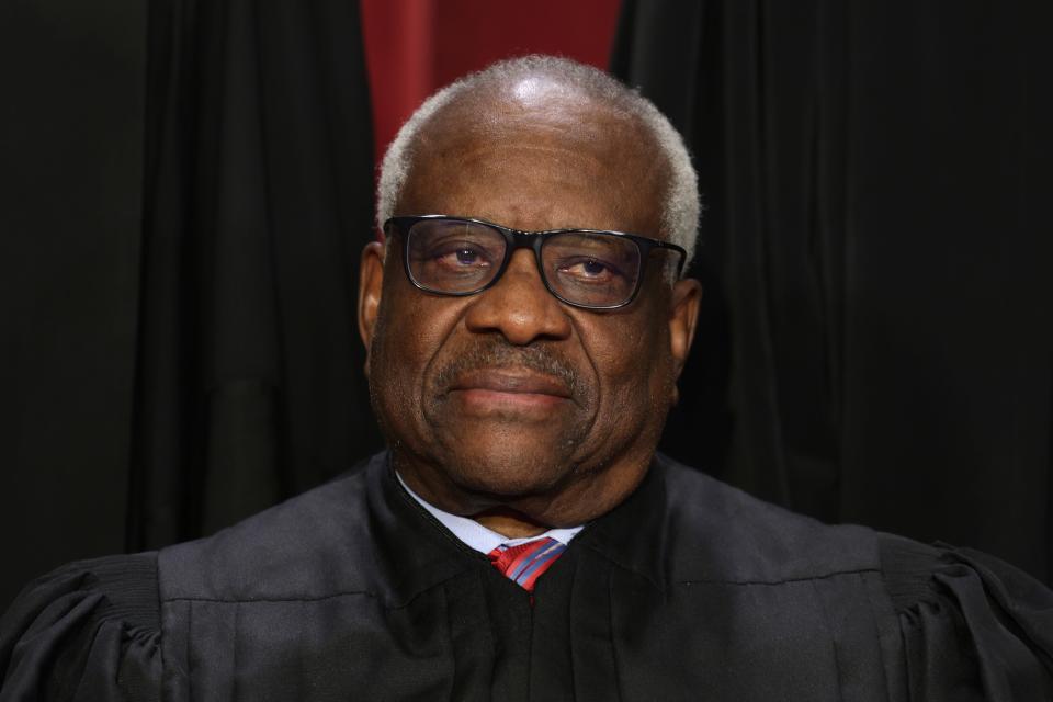 Clarence Thomas was deep in debt when he hinted to a GOP lawmaker that