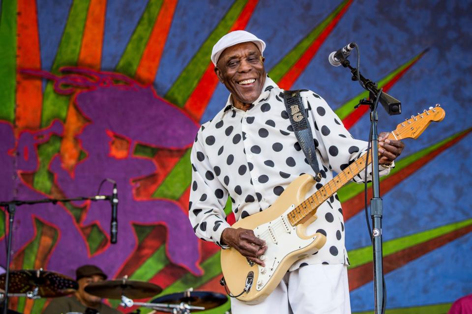 Buddy Guy is coming to St. Augustine this year, with John Hiatt.