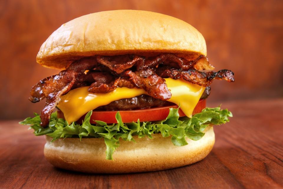 Schlechte Wahl: Bacon-Cheese-Burger