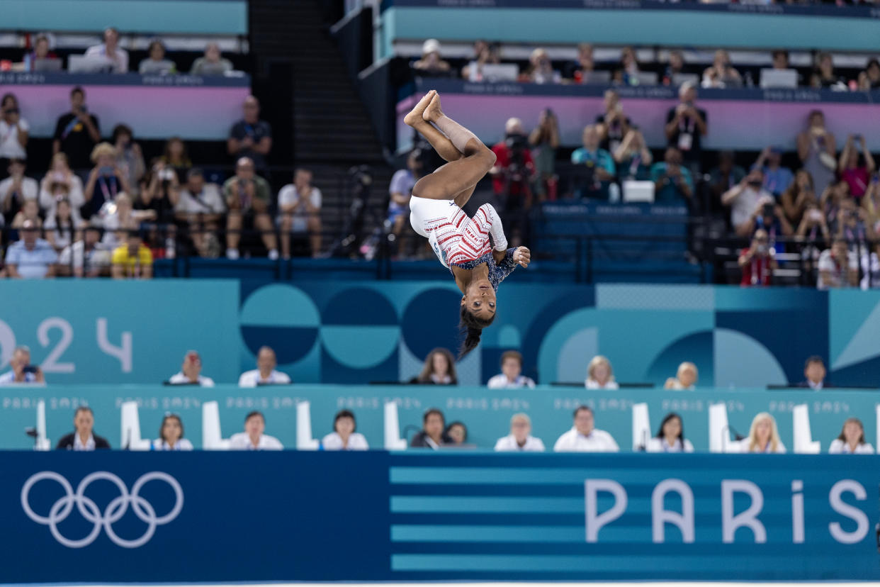 Paris Olympics How Simone Biles has everyone playing catchup before