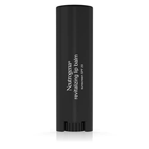 6) Neutrogena Revitalizing and Moisturizing Tinted Lip Balm with Sun Protective Broad Spectrum SPF 20 Sunscreen, Lip Soothing Balm with a Sheer Tint in Color Fresh Plum 60,.15 oz