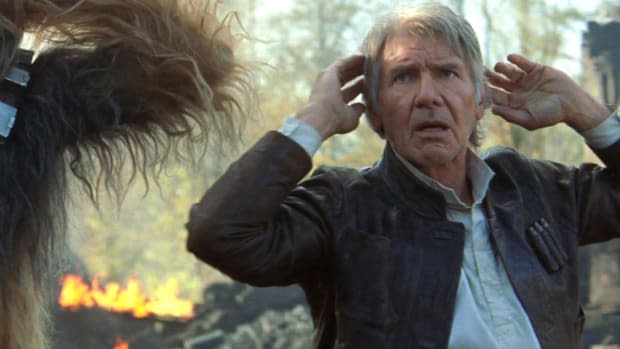 Harrison Ford as Han Solo in "Star Wars: The Force Awakens"<p>LucasFilm/Disney</p>