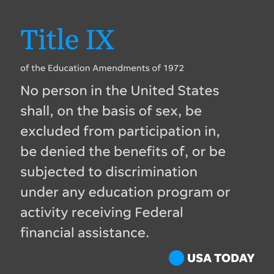 Title IX, the landmark law banning sex discrimination in education, turns 50 this summer.