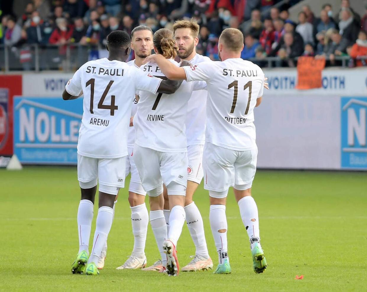 Fünf-Minuten-Wahnsinn! St. Pauli fertigt Heidenheim ab