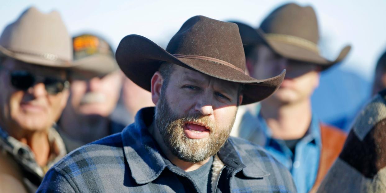 Ammon Bundy Oregon protestors.