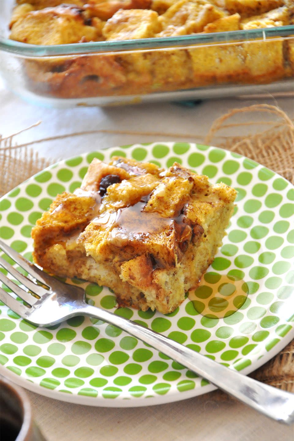 pumpkin french toast bake